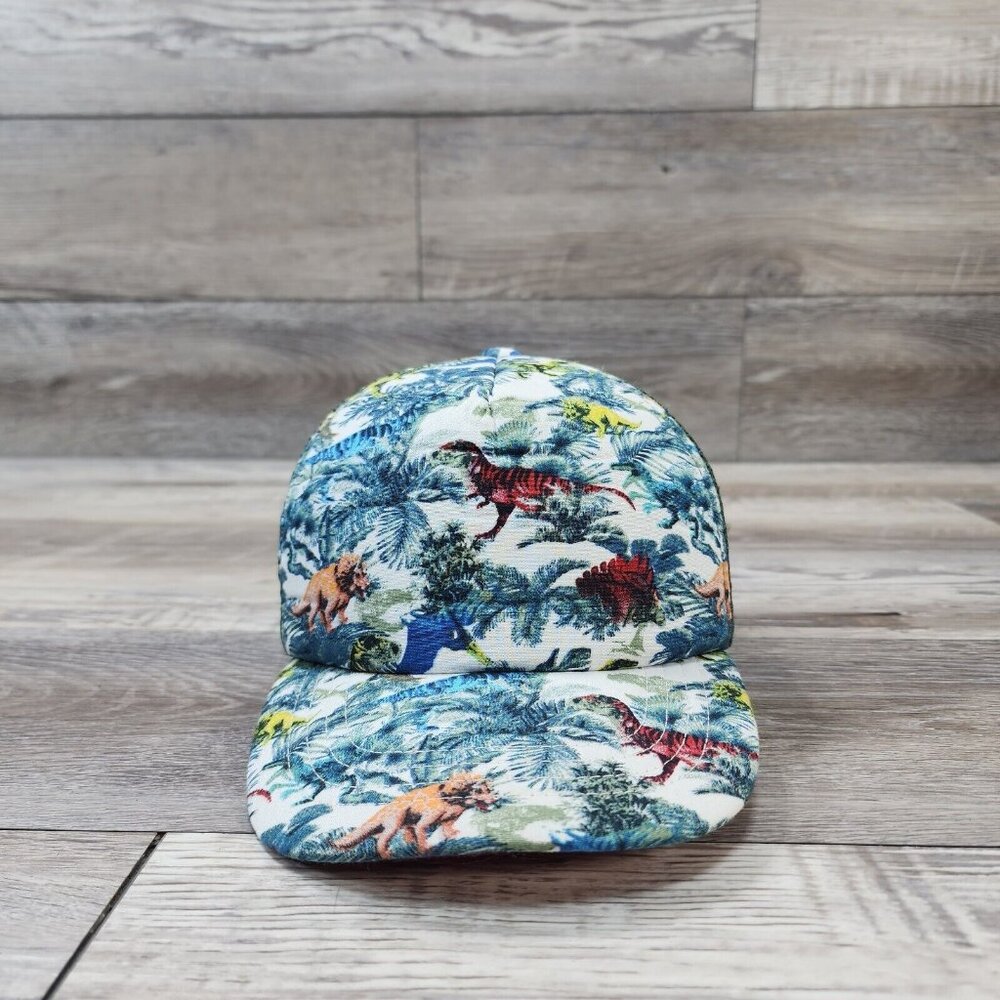 Dinosaur Safari Outdoors Hat Cap Trucker Meshback Adjustable SnapBack Youth Boys